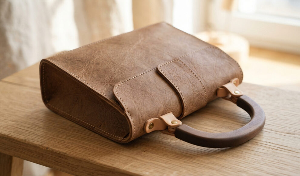 Pilze liefern jetzt echtes Leder für Taschen und Schuhe