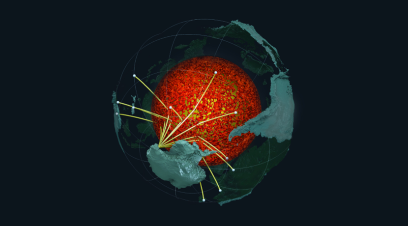 The Earth’s interior may contain mountains rising from the ancient ocean floor