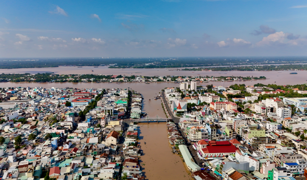 Mekong-Delta sinkt schnell ab