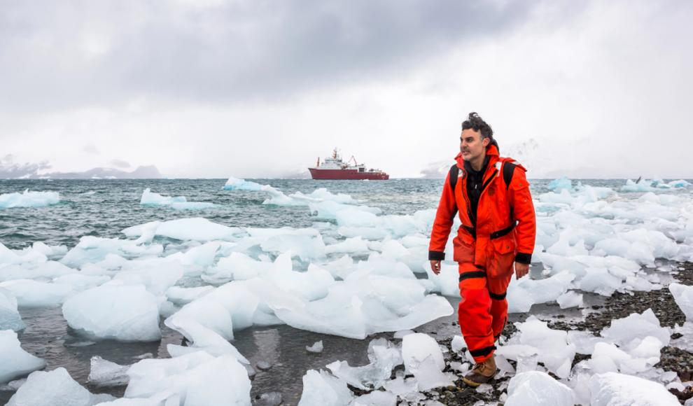 Eisproben aus der Antarktis (Symbolbild)