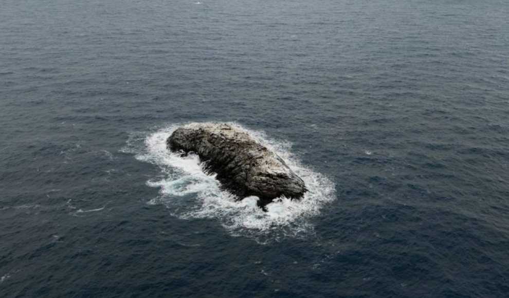 Unbekannte Insel in der Antarktis