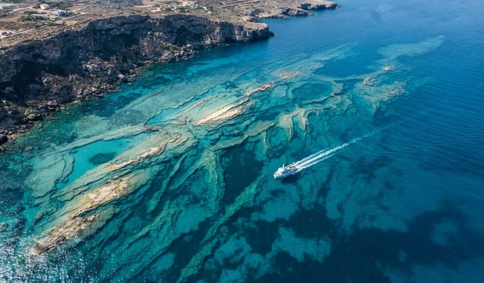 Zwischen Sizilien und Malta liegt ein versunkenes Land mit Lagunen