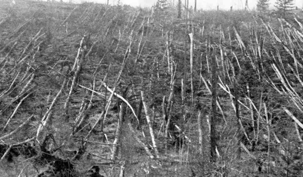 Der Einschlag des Kometen in der sibirischen Tunguska