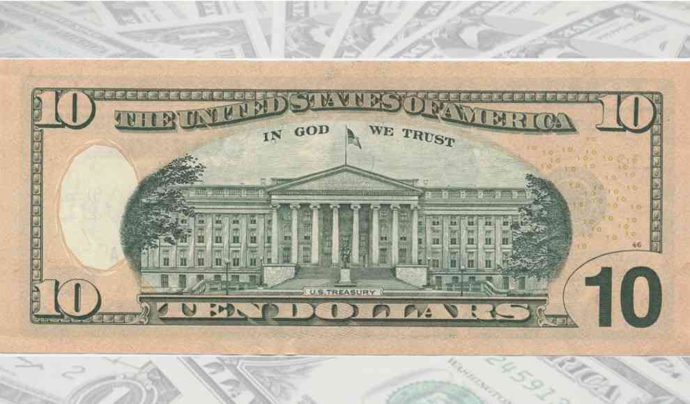 Die 100 000 Dollar Banknote Der Usa