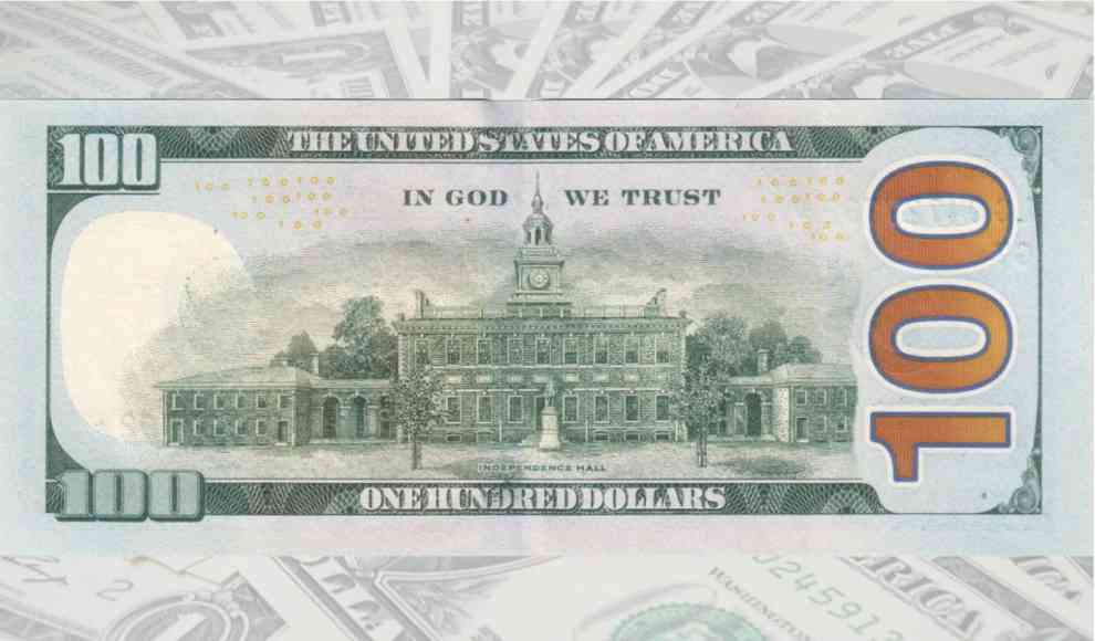 Die 100 000 Dollar Banknote Der Usa