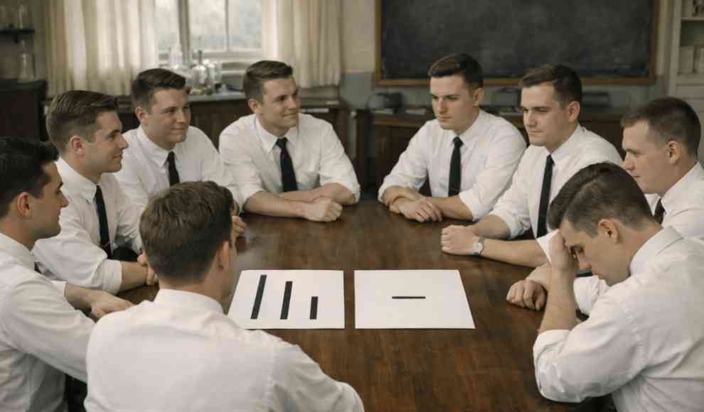 Konformitätsexperiment von Asch