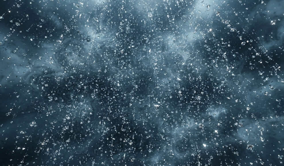 Auf zwei Planeten unseres Sonnensystems regnet es Diamanten