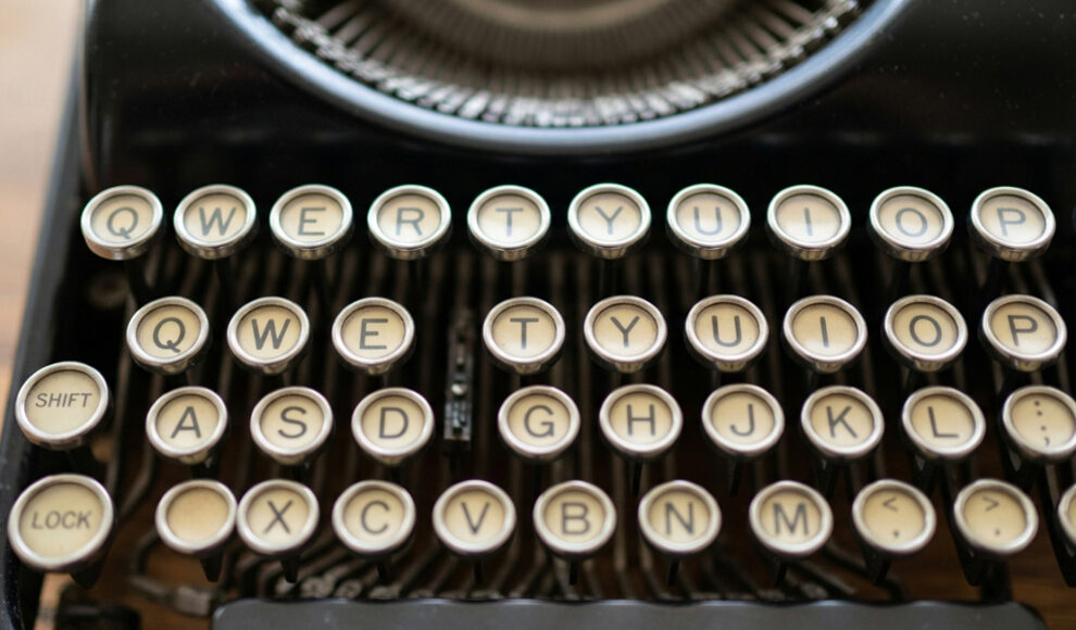 Der Grund für die Anordnung der Tasten auf einer Tastatur