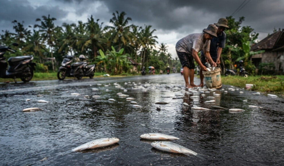 Seit über 100 Jahren regnet es in dieser Stadt Fische