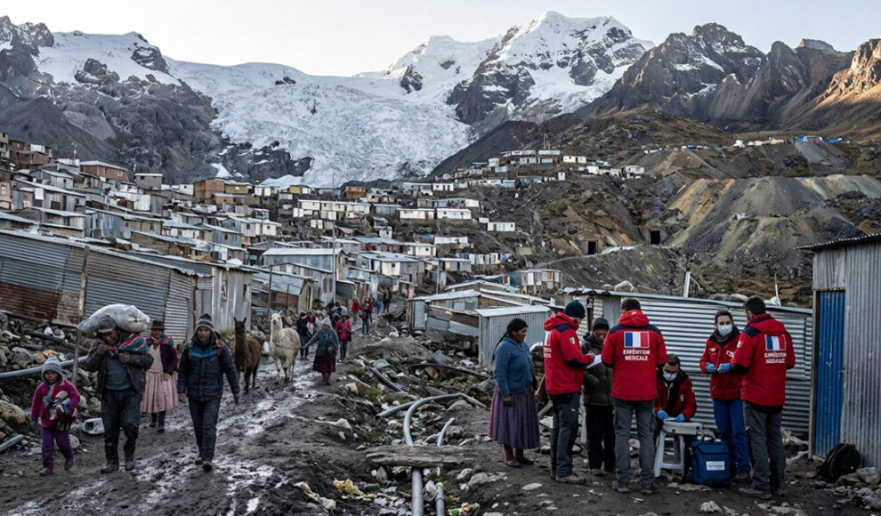 In der höchsten Stadt der Welt leben 50.000 Menschen auf 5.100 Metern