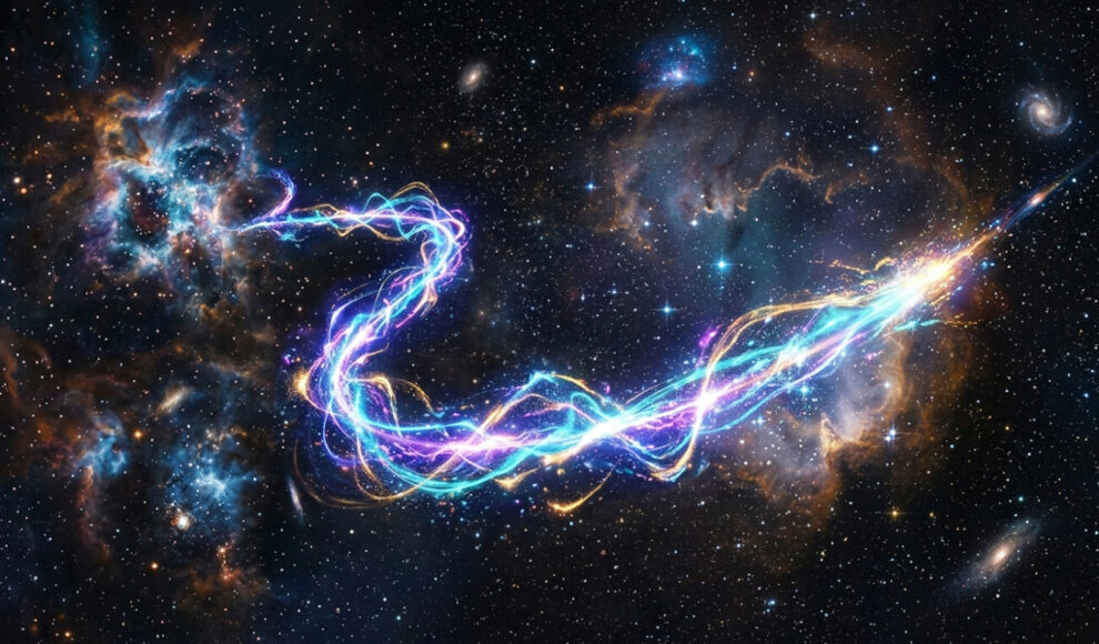 Tachyonen: Schneller als Licht und fliegen rückwärts durch die Zeit