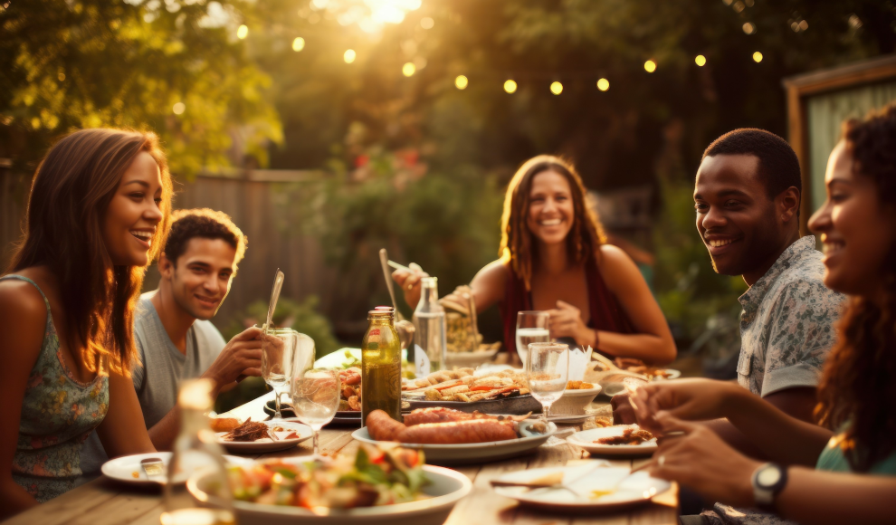 Menschen beim Essen