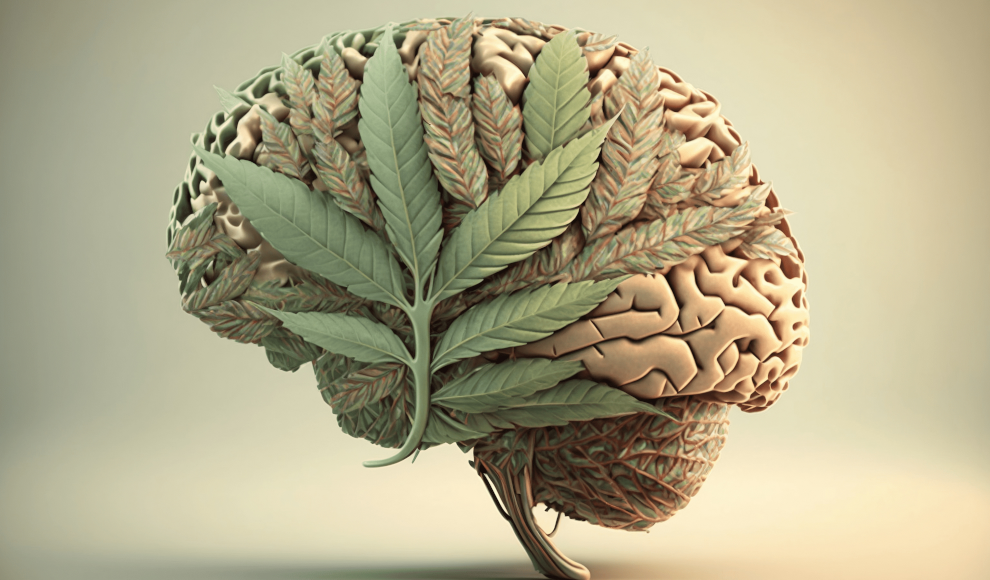 Gehirn eines Cannabissüchtigen 