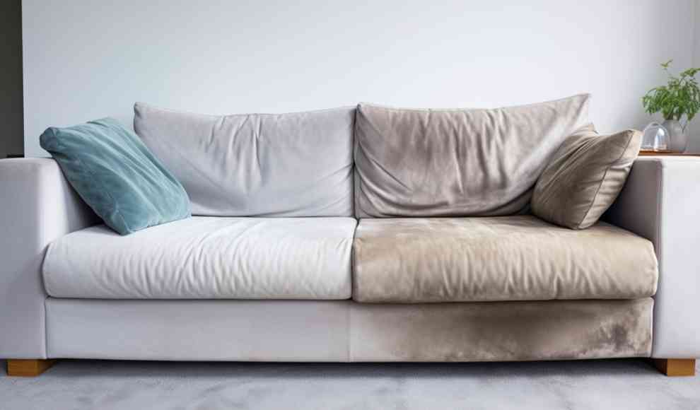 Dreckiges Sofa