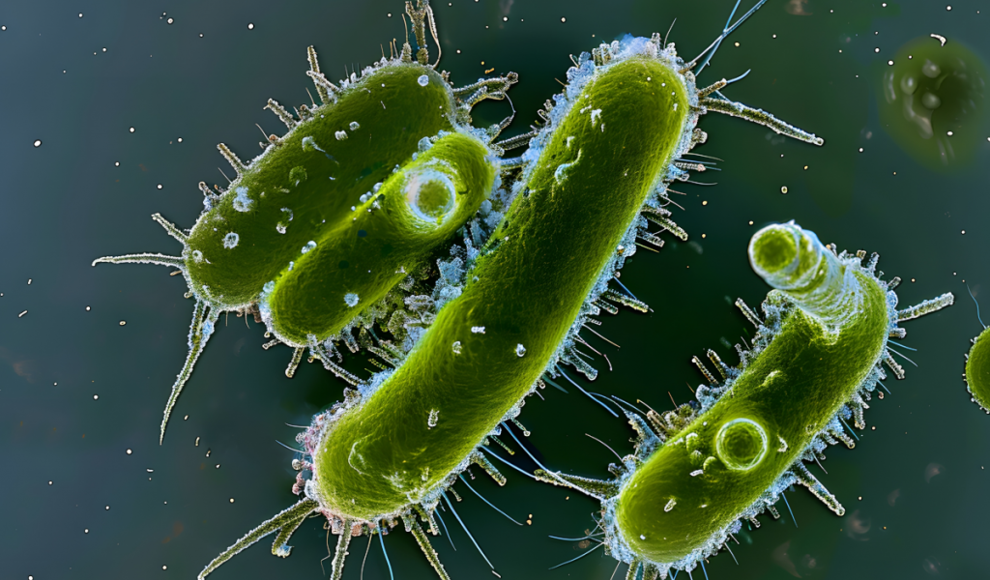 E. coli-Bakterien im Darm