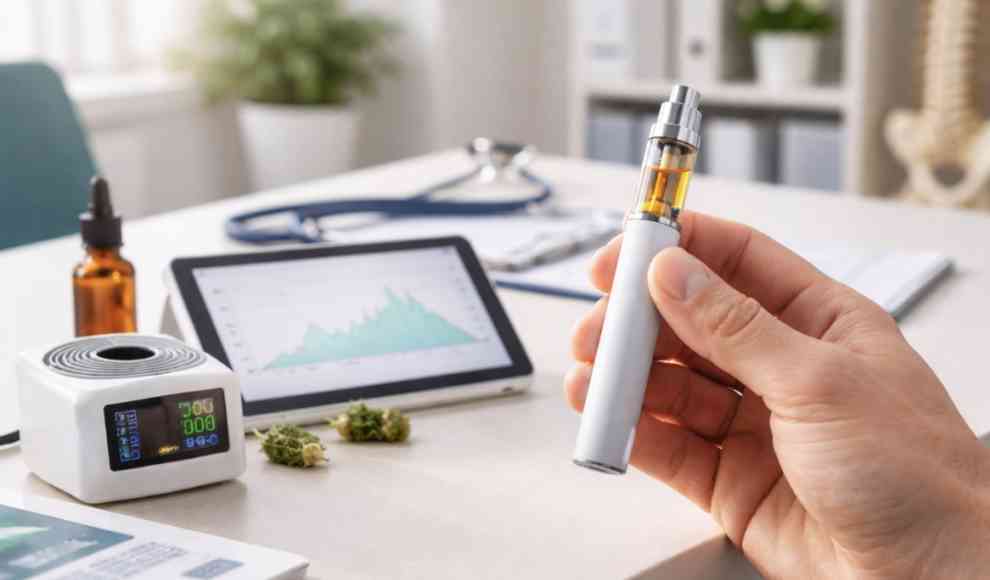 Mediziner testen optimierte Dosierung von THC Liquid mit Verdampfern
