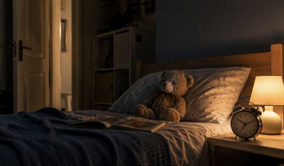 Eine Abendroutine verschiebt den Schlaf kleiner Kinder deutlich