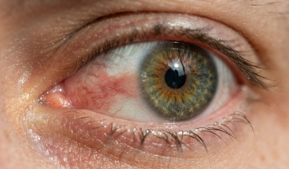 Flügelfell am Auge gilt als Warnzeichen für Hautkrebs
