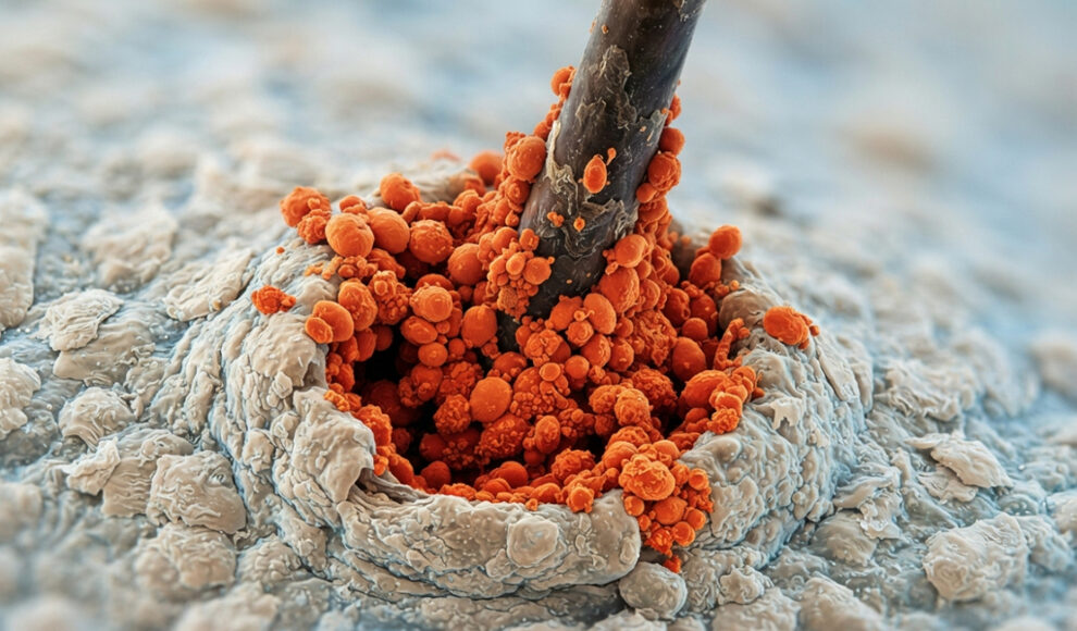 Warum sich Candida auris nicht von der Haut entfernen lässt