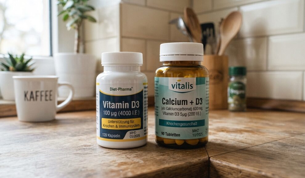 Vitamin D und Kalzium schützen kaum vor Knochenbrüchen im Alter