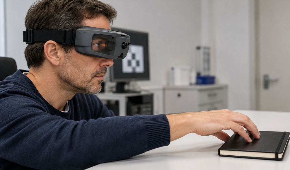 Gentherapie lässt Blinde mit Spezialbrille wieder Gegenstände sehen
