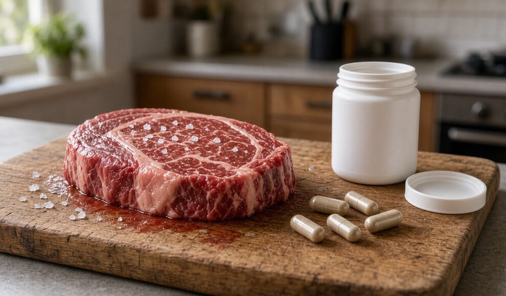 Nährstoff aus Steak und Fatburnern kann Entzündungen anheizen