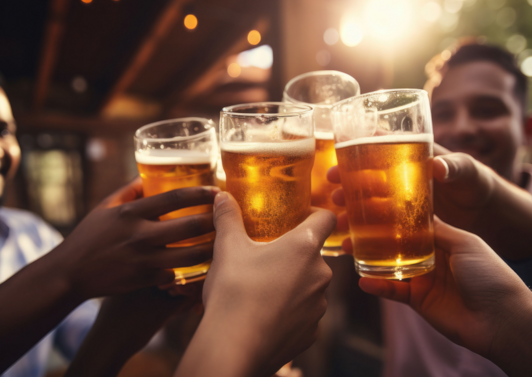 Mit Bier Bier ohne Alkohol belastet auch die Leber