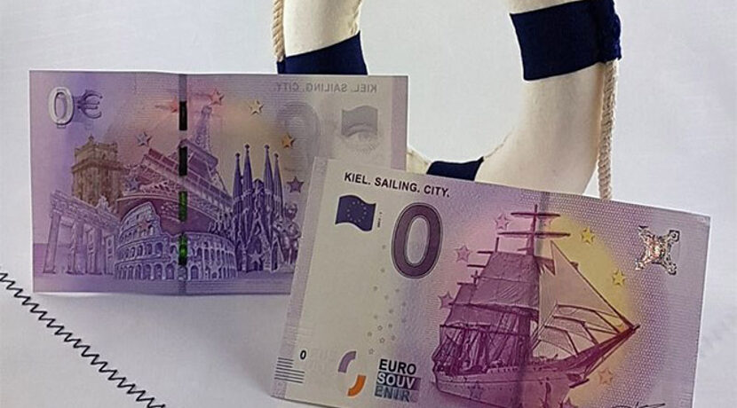 Null Euro Es gibt offizielle Null-Euro-Scheine