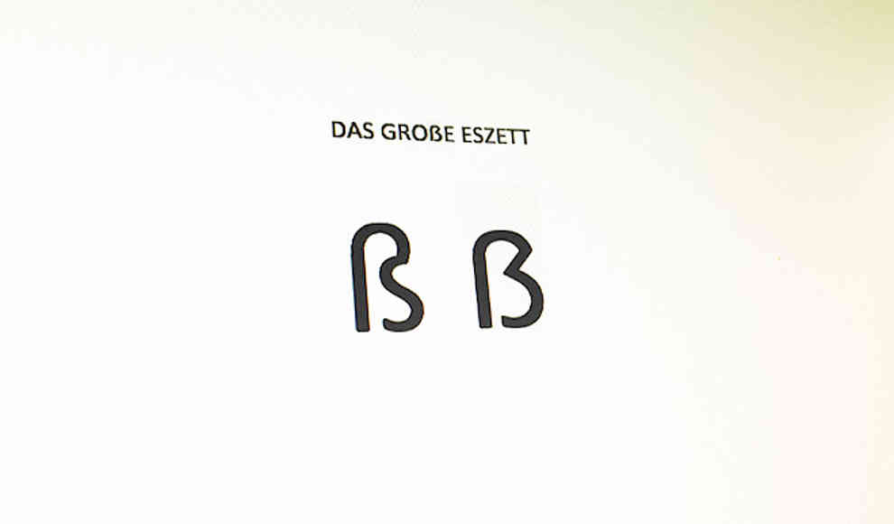 Großes ß