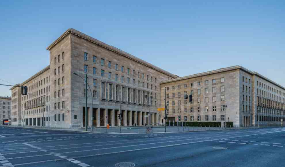 Bundesministeriums der Finanzen in Berlin (2019)