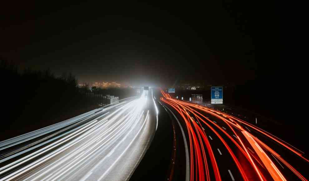 Deutsche Autobahn ohne Tempolimit