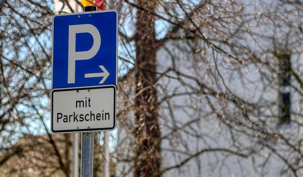 Kostenpflichtiger Parkplatz in Freiburg