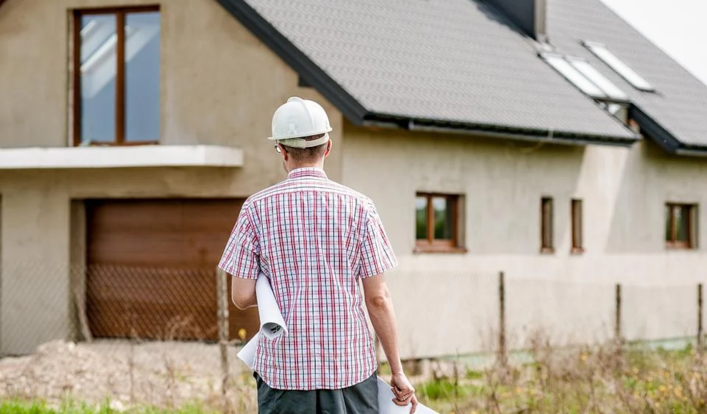 Neugebautes Wohnhaus in Deutschland