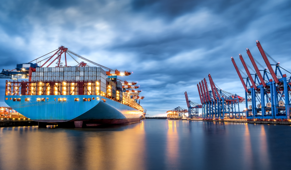 Containerhafen in Hamburg