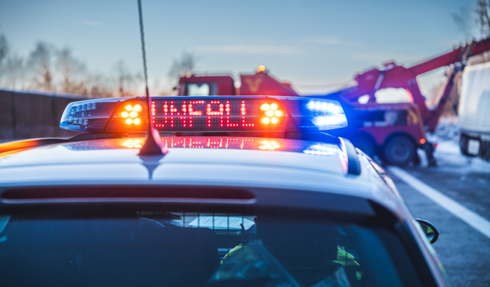 Tödlicher Autounfall auf einer deutschen Autobahn