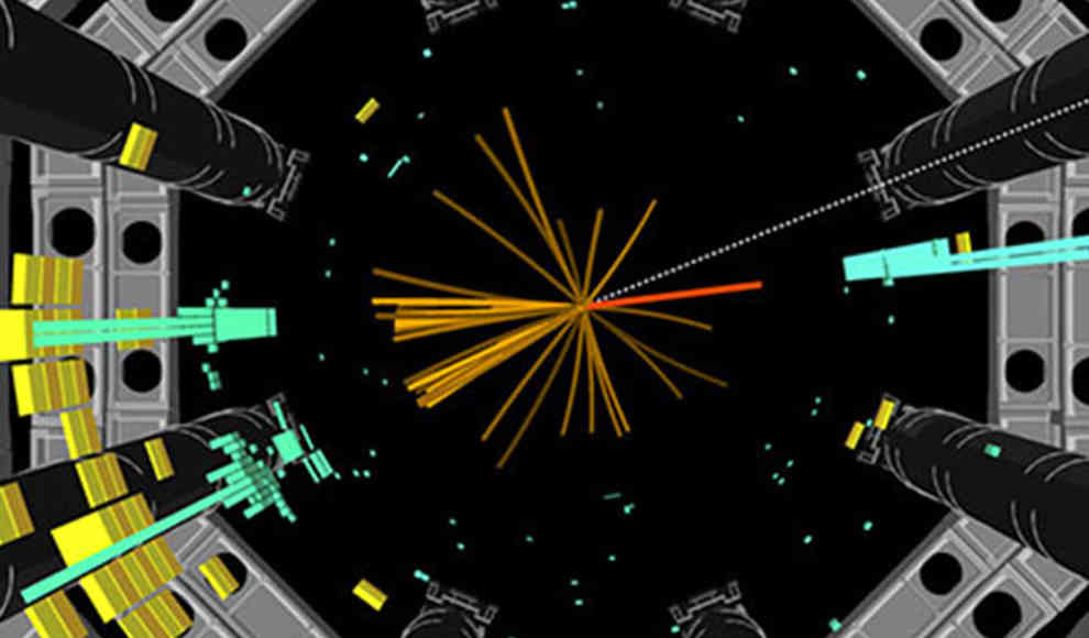 Higgs-Boson zerfällt in Quarks