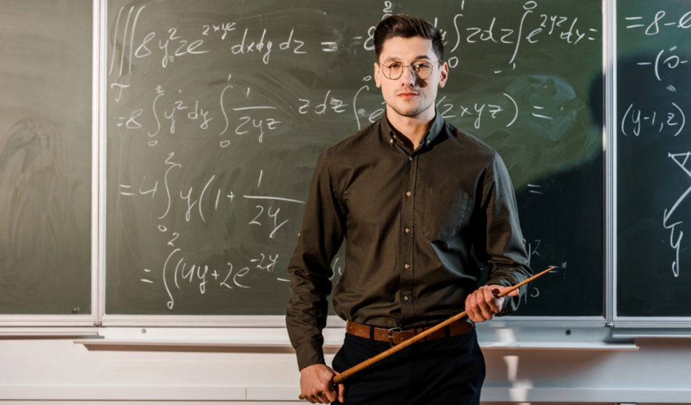 Hochbegabte Mann mit liberaler Position