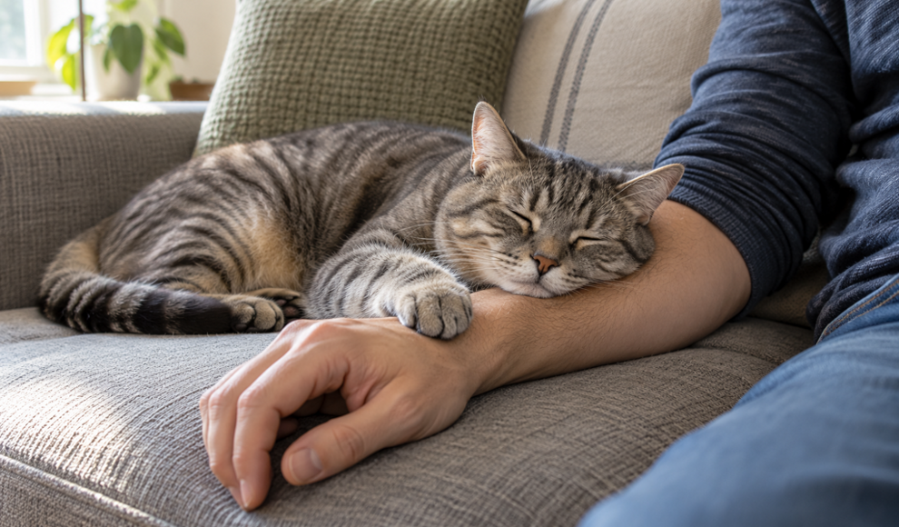 Nähe zur eigenen Katze hängt mit besserer Stimmung zusammen