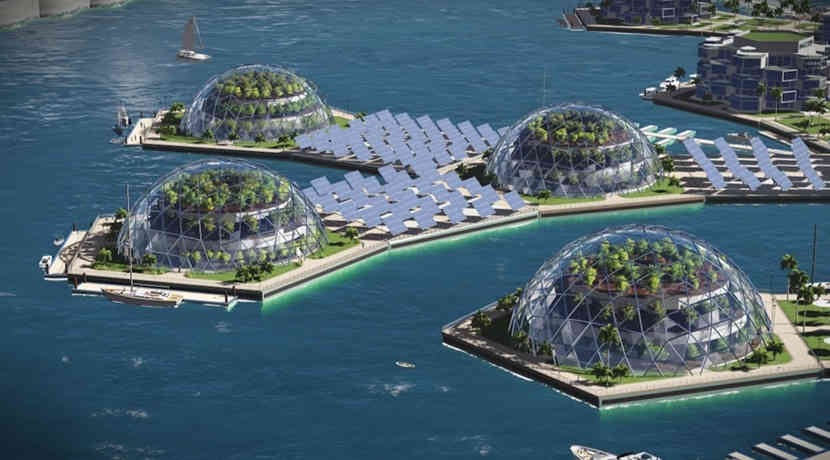 will bald die erste schwimmende Stadt bauen