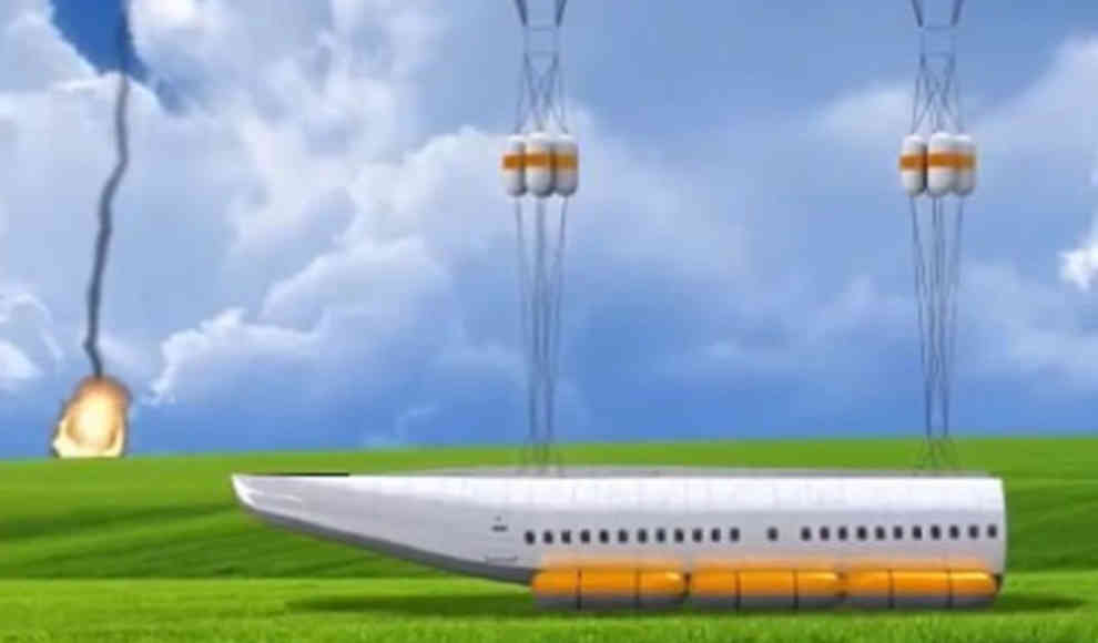 Flugzeug mit abtrennbarer Kabine soll das Fliegen sicherer machen