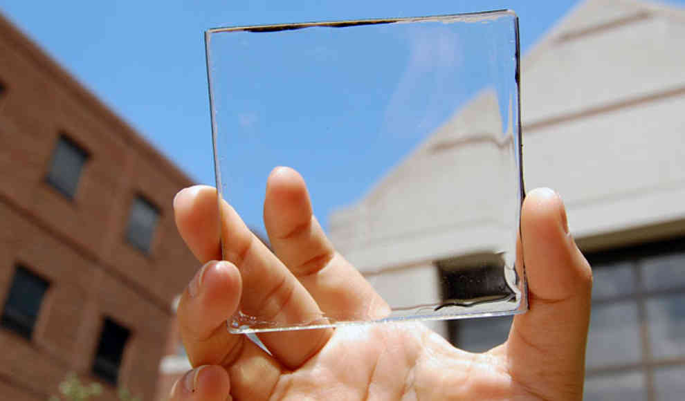 Völlig transparente Solarzellen entwickelt