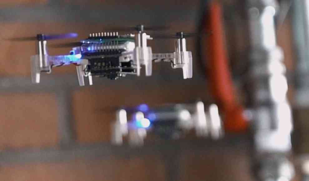 Autonomer Drohnen-Schwarm 