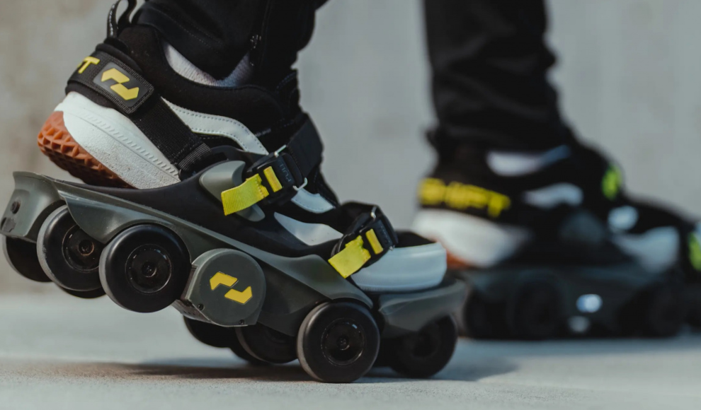 Moonwalker-Schuhe des Start-ups Shift Robotics