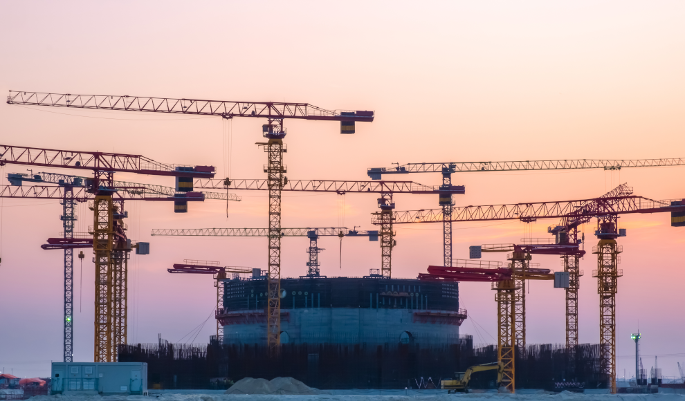 Baustelle eines Atomkraftwerks in Frankreich (Symbolbild)