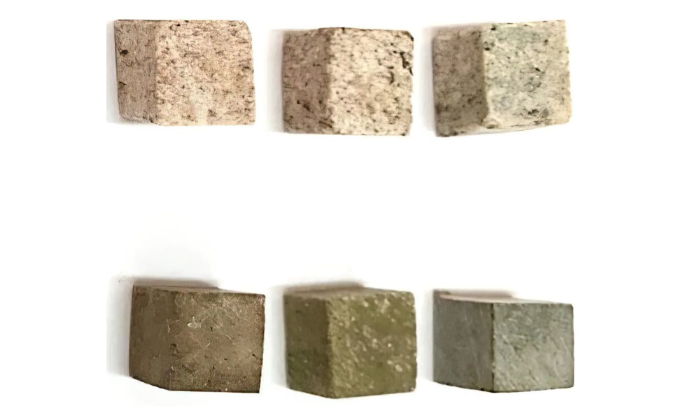 Diese Granit- (oben) und Specksteinproben (unten) könnten dazu beitragen, Sonnenwärme zur Stromerzeugung zu speichern