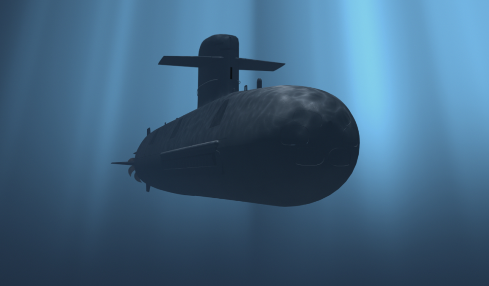 U-Boot mit lautlosem Laserantrieb (Symbolbild)