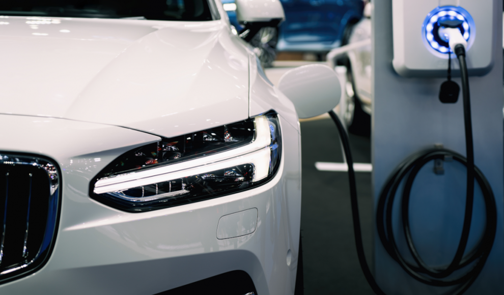 Elektroauto mit Vehicle-to-Grid-Technik (V2G)