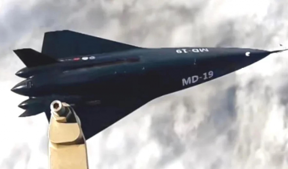 Jet mit Oblique Detonation Engine (ODE)