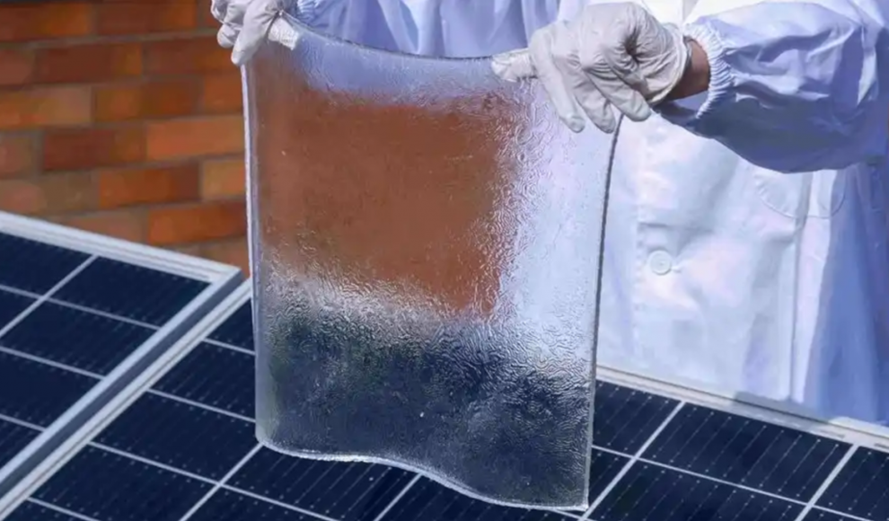 Hydrogelkühlschicht für Solarmodule