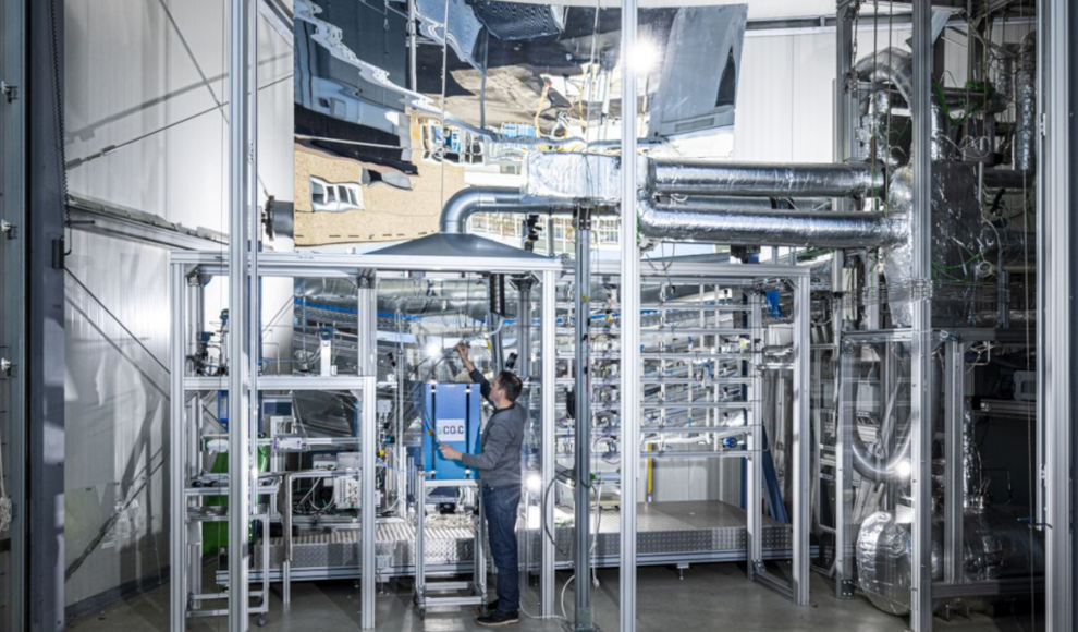 NECOC-Versuchsanlage produziert Kohlestoffpulver aus CO₂